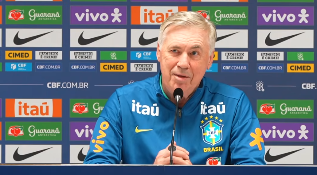 Ancelotti convoca a Seleção Brasileira para a Copa 2026: data, hora e onde assistir